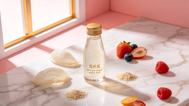 Các trường hợp mới nhất của công ty về Yến sào Collagen Peptide OEM: Kết hợp thực phẩm làm đẹp truyền thống với khoa học dinh dưỡng hiện đại