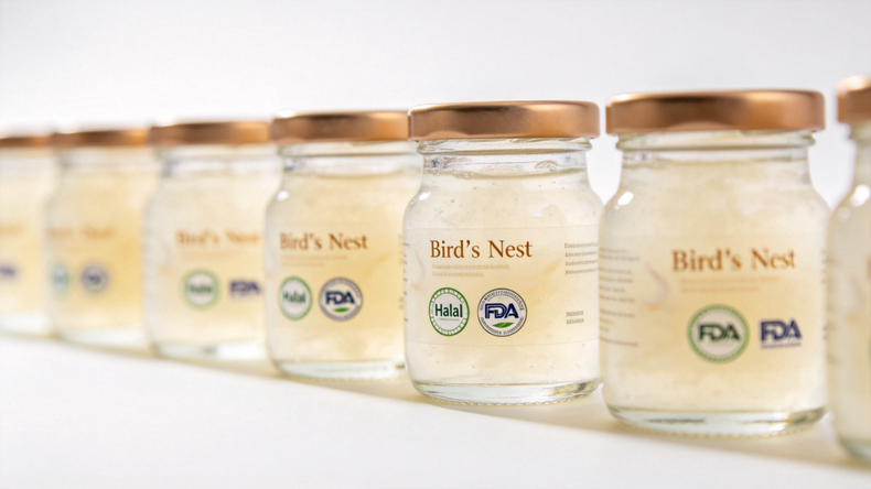 Các trường hợp mới nhất của công ty về Yến sào OEM với chứng nhận Halal và FDA: Cánh cửa tiếp cận thị trường toàn cầu của bạn