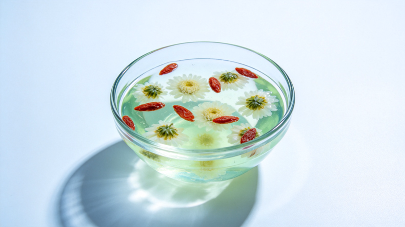 Các trường hợp mới nhất của công ty về Món tráng miệng Dendrobium Chrysanthemum Jelly: Một cái nhìn hiện đại về sức khỏe thảo dược