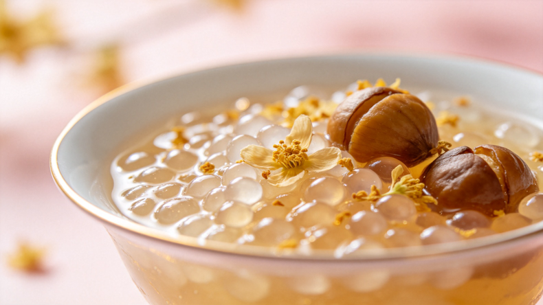 Các trường hợp mới nhất của công ty về Món tráng miệng Dendrobium Chrysanthemum Jelly: Một cái nhìn hiện đại về sức khỏe thảo dược
