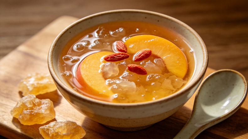 Các trường hợp mới nhất của công ty về Lợi ích của Peach Gum: Hướng dẫn đầy đủ về Siêu thực phẩm Collagen có nguồn gốc thực vật này