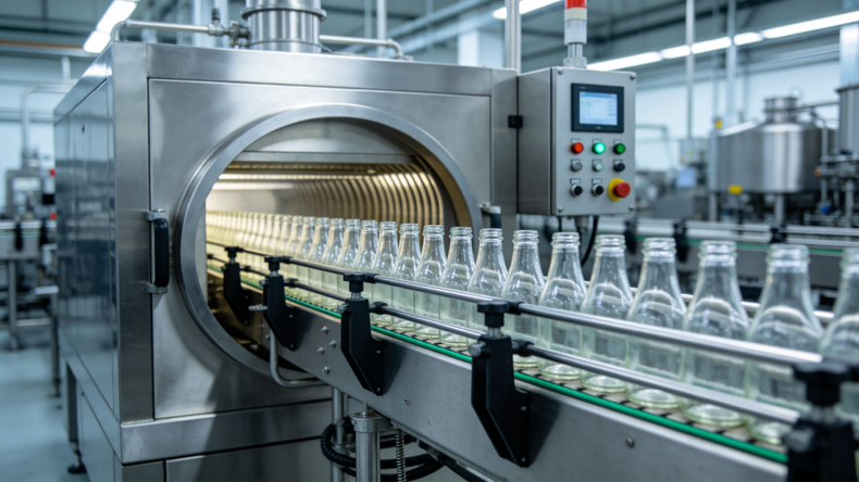 Các trường hợp mới nhất của công ty về Bên trong một nhà máy sản xuất đồ uống tổ chim OEM