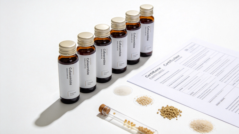 Các trường hợp mới nhất của công ty về Cách chọn nhà sản xuất đồ uống Collagen Peptide chất lượng: Chứng nhận, Kiểm nghiệm và Cờ đỏ | ZeaGrove