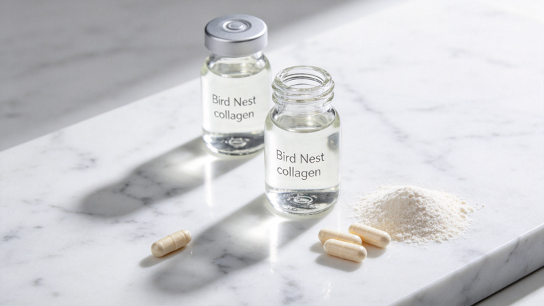 Các trường hợp mới nhất của công ty về Khoa học đằng sau thức uống Collagen tổ yến: Glycoprotein hoạt tính sinh học, nghiên cứu lâm sàng và kết quả sức khỏe làn da