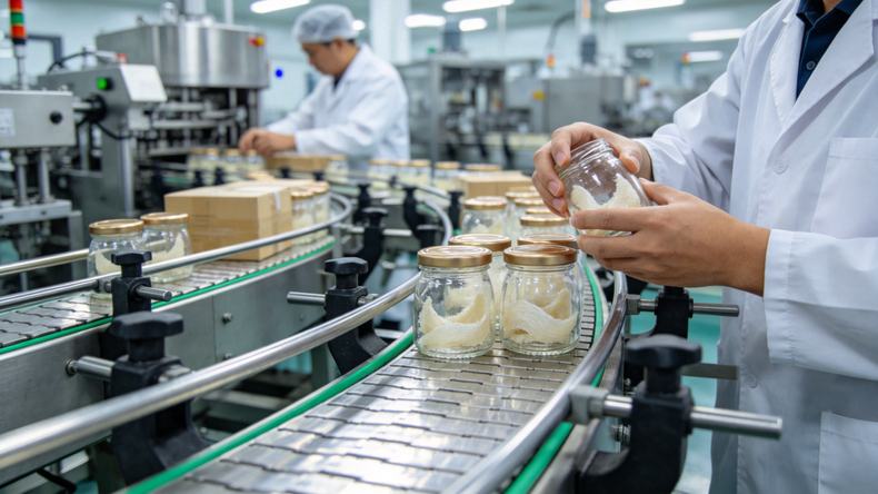 Các trường hợp mới nhất của công ty về Làm thế nào một nhà sản xuất tổ chim đáng tin cậy đảm bảo sự minh bạch trong chuỗi cung ứng từ trang trại đến chai.