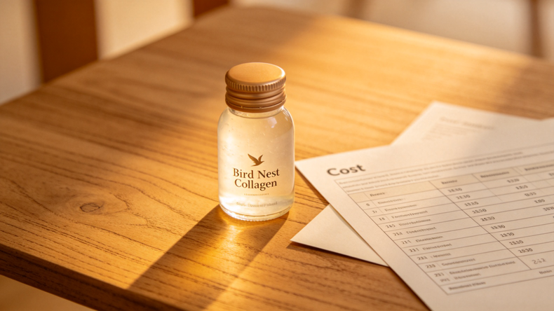 Các trường hợp mới nhất của công ty về Collagen Yến Sào OEM: Phân tích giá trị cho người mua B2B tìm kiếm dịch vụ đóng gói đồ uống sức khỏe cao cấp | ZeaGrove