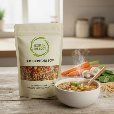 Mua Súp tức thời có chất lượng vitamin và khoáng chất cao được FDA chứng nhận và được khử trùng ở 121 °C để tạo ra súp khô nước lành mạnh sản xuất trực tuyến