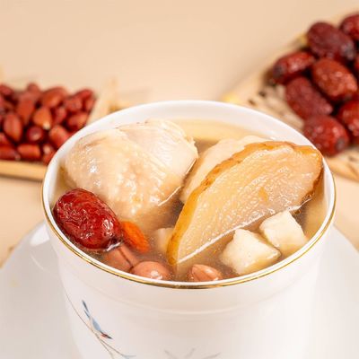 Giá tốt. Gastrodia Huai Shan súp gà ngay lập tức Khử trùng nhiệt độ cao trực tuyến