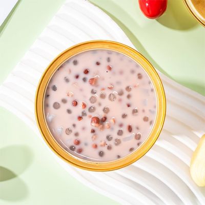 Giá tốt. Sago đậu đỏ với sữa, ngọt ngào và bổ dưỡng, ăn bữa ăn nhẹ thay vào đó, một món tráng miệng cần có ở Hong Kong vào mùa hè trực tuyến