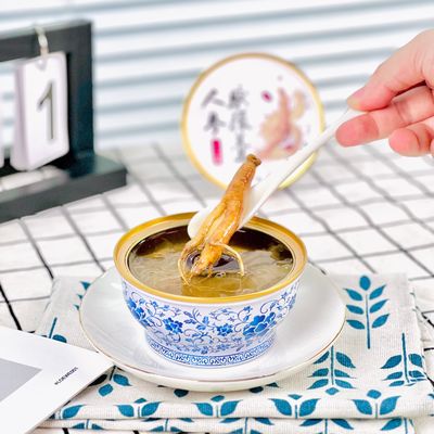 Giá tốt. Ginseng Collagen Soup Gift Box Món tráng miệng thảo dược Món ăn nhẹ và ngọt trực tuyến