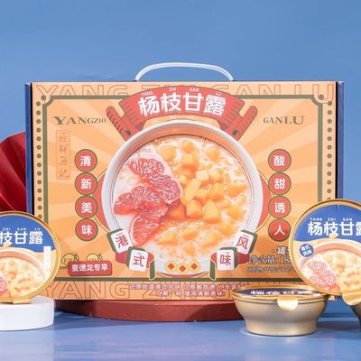 Giá tốt. Mango ngay lập tức Sago Pomelo Trái cây nhiệt đới Sago Món tráng miệng Mango Sago Món tráng miệng trong lon Mango Sago với trái cây tươi Không có chất phụ gia trực tuyến