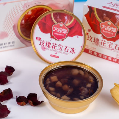 Giá tốt. Rose Herbal Jelly with Water Chestnut and Pomegranate Juice 168g Thực vật dựa trên món tráng miệng chức năng hỗ trợ làn da tỏa sáng và giải độc sẵn sàng để ăn kệ ổn định lý tưởng cho vẻ đẹp và sức khỏe trực tuyến