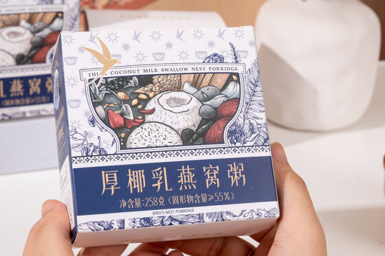Giá tốt. 12 tháng ở nhiệt độ phòng Chất dinh dưỡng ngay lập tức hương vị dừa congee sẵn sàng để phục vụ Chế độ ăn uống tiện lợi cho ngành dịch vụ thực phẩm trực tuyến