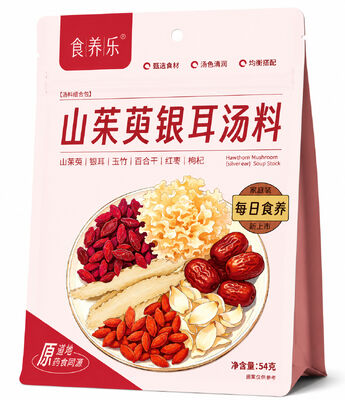 Giá tốt. Không chứa gluten HACCP được chứng nhận Cornelian Cherry Tremella Natural Soup 54g Các thành phần tự nhiên phù hợp với chế độ ăn chay trực tuyến