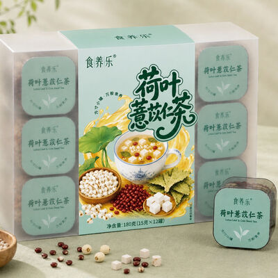 Giá tốt. OEM/ODM Private Label Weight Management Tea Coix Seed & Lotus Leaf Instant Herbal Blend trực tuyến